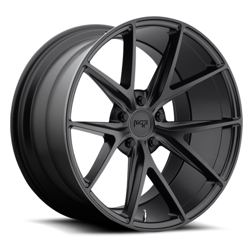 Niche M117 Satin Black Wheels for 2013-2018 LINCOLN MKZ HYBRID - 19x8.5 40 mm - 19" - (2018 2017 2016 2015 2014 2013)