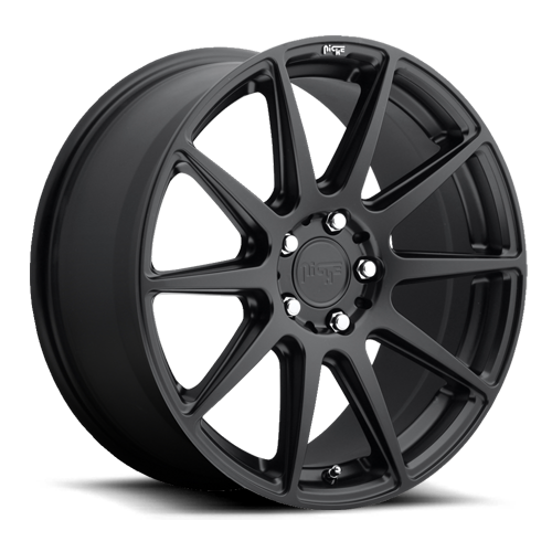 Niche M147 Matte Black Wheels for 1999-2004 HONDA ODYSSEY - 18x8 40 mm - 18" - (2004 2003 2002 2001 2000 1999)