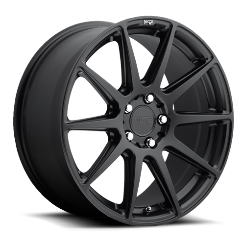 Niche M147 Matte Black Wheels for 2015-2019 ACURA TLX SH-AWD - 19x8.5 35 mm - 19" - (2019 2018 2017 2016 2015)