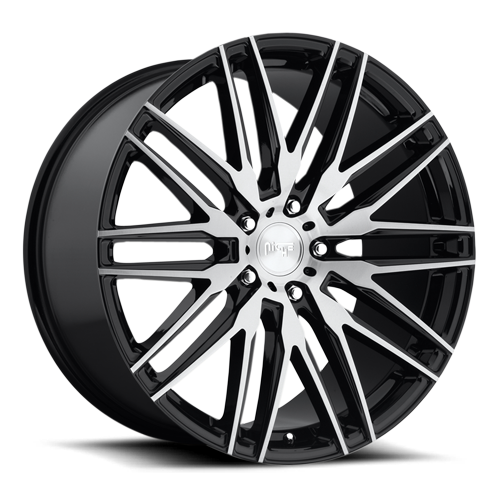 Niche M165 Gloss Black with Brushed Finish Wheels for 2007-2013 ACURA MDX - 20x9 35 mm - 20" - (2013 2012 2011 2010 2009 2008 2007)