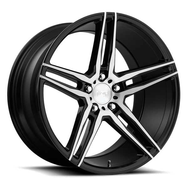 Niche M169 Gloss Black Brushed Wheels for 2002-2010 FORD EXPLORER - 18x9.5 40 mm - 18" - (2010 2009 2008 2007 2006 2005 2004 2003 2002)