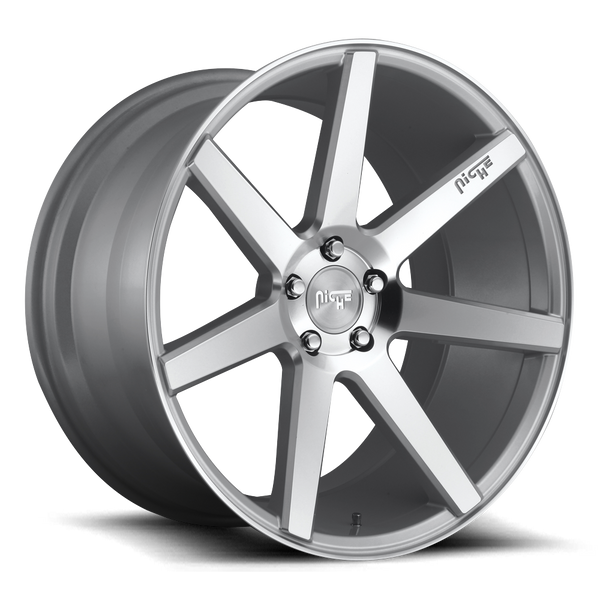 Niche M179 Silver & Machined Wheels for 2011-2014 FORD EDGE - 20x9 35 mm - 20" - (2014 2013 2012 2011)