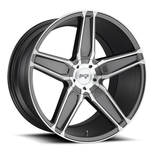 Niche M181 Matte Gunmetal Wheels for 2008-2019 AUDI S5 - 20x9 25 mm - 20"- (2019 2018 2017 2016 2015 2014 2013 2012 2011 2010 2009 2008)