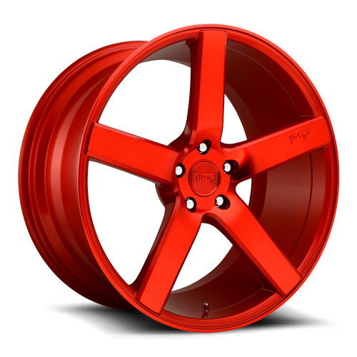 Niche M187 Gloss Red Wheels for 2012-2016 HYUNDAI GENESIS SEDAN R-SPEC - 20x8.5 35 mm - 20" - (2016 2015 2014 2013 2012)