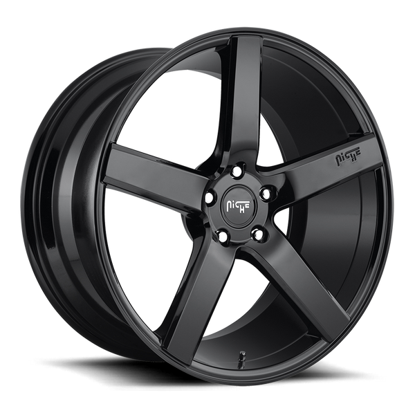 Niche M188 Gloss Black Wheels for 2004-2008 NISSAN MAXIMA - 20x8.5 35 mm - 20" - (2008 2007 2006 2005 2004)