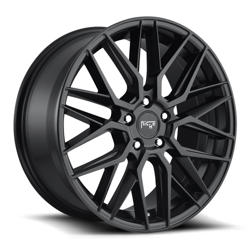 Niche M190 Matte Black Wheels for 2015-2019 AUDI Q3 - 19x8.5 42 mm - 19"- (2019 2018 2017 2016 2015)