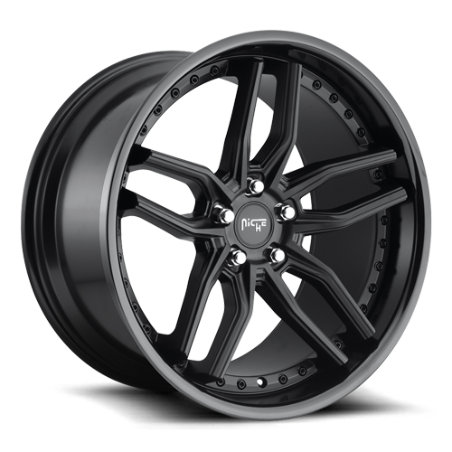 Niche M194 Satin Black Wheels for 2006-2006 LINCOLN ZEPHYR MKZ - 19x8.5 35 mm - 19"- (2006)