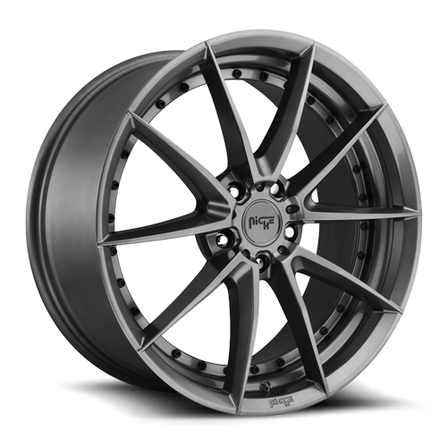 Niche M197 Gloss Anthracite Wheels for 2018-2018 KIA STINGER - 19x8.5 35 mm - 19" - (2018)