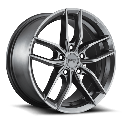 Niche M204 Gloss Anthracite Wheels for 2002-2006 FORD THUNDERBIRD - 19x8.5 40 mm - 19" - (2006 2005 2004 2003 2002)