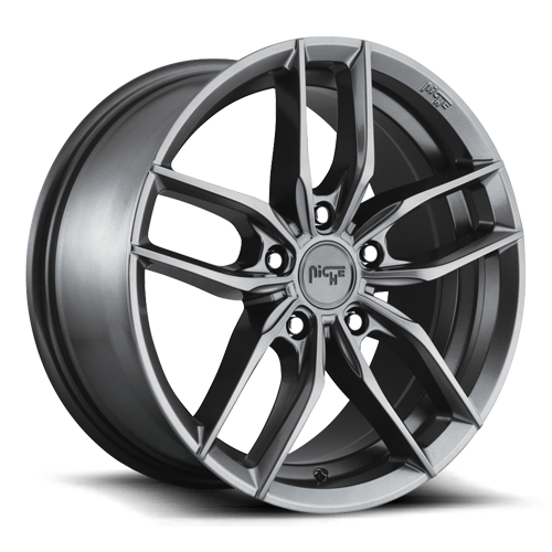 Niche M204 Gloss Anthracite Wheels for 2005-2008 ACURA RL - 17x8 40 mm - 17" - (2008 2007 2006 2005)