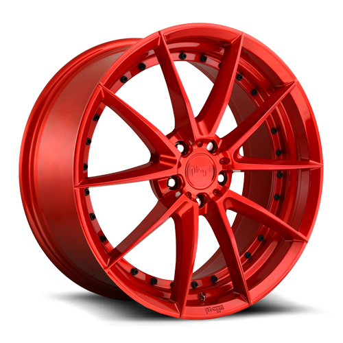 Niche M213 Gloss Red Wheels for 2007-2014 MERCEDES-BENZ S350, S400, S550, S600 - 19x8.5 42 mm - 19" - (2014 2013 2012 2011 2010 2009 2008 2007)
