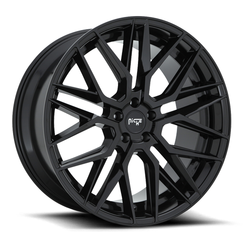 Niche M224 Gloss Black Wheels for 2013-2019 ACURA RDX - 18x8 40 mm - 18"- (2019 2018 2017 2016 2015 2014 2013)