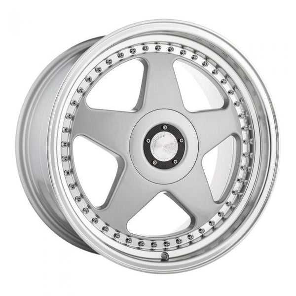 Avant Garde M240 Gloss Silver Wheels for 1999-2006 GMC SIERRA DENALI 1500 [2WD Only] - 17x8.5 25 mm - 17" - (2006 2005 2004 2003 2002 2001 2000 1999)