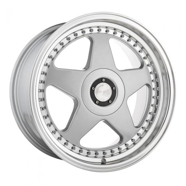 Avant Garde M240 Gloss Silver Wheels for 1995-2004 TOYOTA TACOMA [2WD Only] - 18x8 20 mm - 18" - (2004 2003 2002 2001 2000 1999 1998 1997 1996 1995)