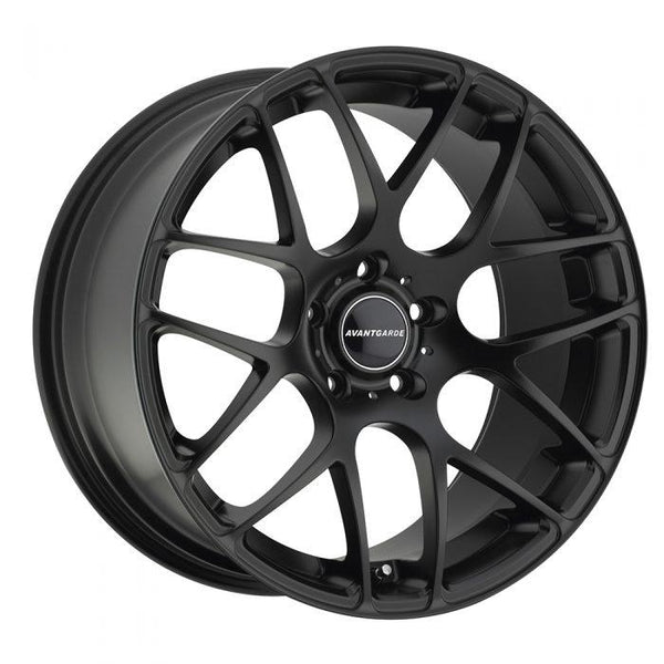 Avant Garde M310 Matte Black Wheels for 2014-2019 ACURA RLX - 18x8 35 mm - 18" - (2019 2018 2017 2016 2015 2014)