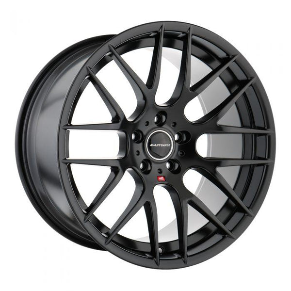 Avant Garde M359 Matte Black Wheels for 2009-2014 ACURA TL SH-AWD - 19x8.5 40 mm - 19" - (2014 2013 2012 2011 2010 2009)