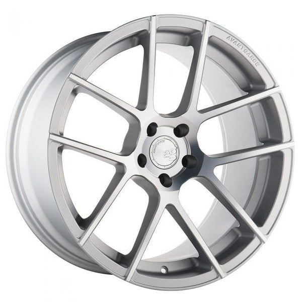 Avant Garde M510 Satin Silver with Machined Face Wheels for 2004-2010 AUDI A8 - 19x8.5 45 mm - 19" - (2010 2009 2008 2007 2006 2005 2004)