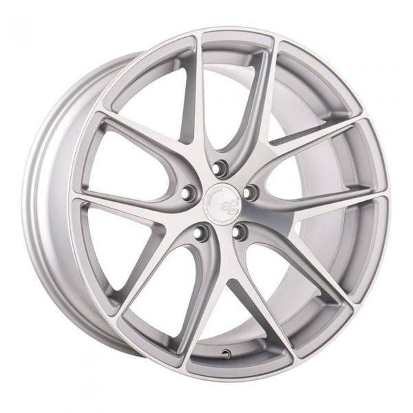 Avant Garde M580 Satin Silver Wheels for 2008-2018 CADILLAC CTS Sedan [RWD w/ Brembo Brakes] - 20x8.5 30 mm - 20" - (2018 2017 2016 2015 2014 2013 2012 2011 2010 2009 2008)