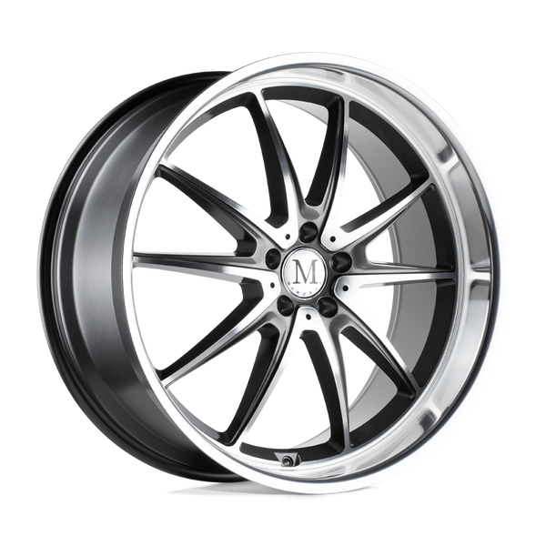 Mandrus ARGENT GLOSS GUNMETAL W/ MIRROR CUT FACE Wheels for 2015-2022 VOLKSWAGEN GTI [] - 19X8.5 32 MM - 19"  - (2022 2021 2020 2019 2018 2017 2016 2015)