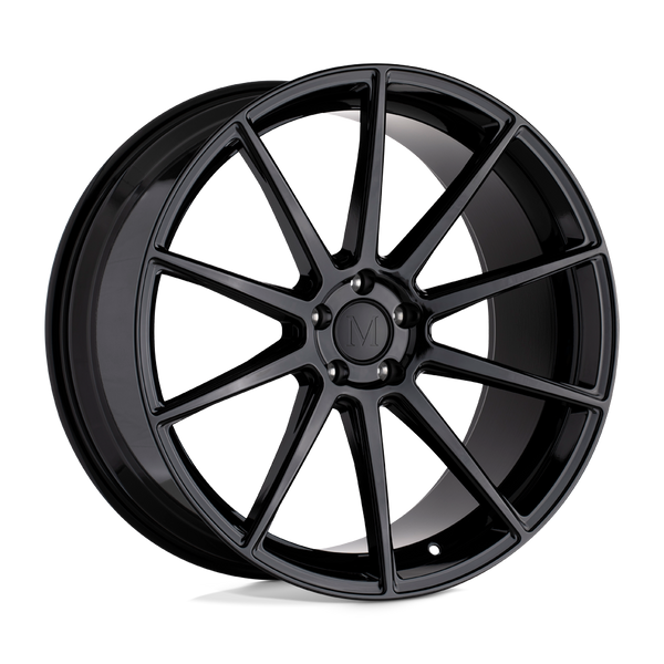 Mandrus KLASS GLOSS BLACK Wheels for 2013-2018 AUDI A8 Quattro [] - 18X8.5 42 MM - 18"  - (2018 2017 2016 2015 2014 2013)