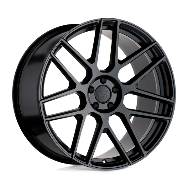 Mandrus MIGLIA SEMI GLOSS BLACK RF Wheels for 2013-2018 AUDI A8 Quattro [] - 20X9 32 MM - 20"  - (2018 2017 2016 2015 2014 2013)