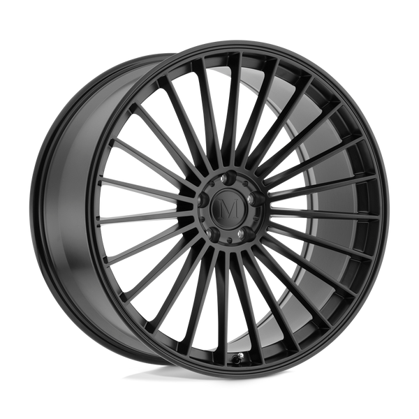 Mandrus 23 MATTE BLACK Wheels for 2012-2018 AUDI A7 Quattro [] - 19X8.5 42 MM - 19"  - (2018 2017 2016 2015 2014 2013 2012)