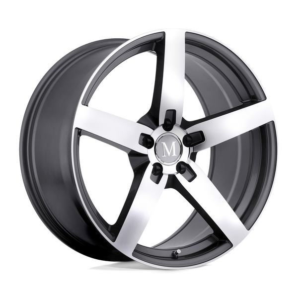 Mandrus ARROW GUNMETAL W/ MIRROR CUT FACE Wheels for 2005-2023 VOLKSWAGEN JETTA [] - 17X8 42 MM - 17"  - (2023 2022 2021 2020 2019 2018 2017 2016 2015 2014 2013 2012 2011 2010 2009 2008 2007 2006 2005)