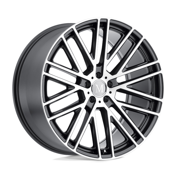 Mandrus MASCHE GLOSS GUNMETAL W/ MIRROR CUT FACE Wheels for 2015-2022 VOLKSWAGEN GTI [] - 17X8 32 MM - 17"  - (2022 2021 2020 2019 2018 2017 2016 2015)