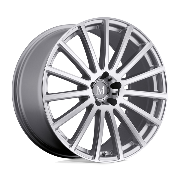 Mandrus ROTEC SILVER W/ MIRROR CUT FACE Wheels for 2012-2018 AUDI A7 Quattro [] - 18X8.5 25 MM - 18"  - (2018 2017 2016 2015 2014 2013 2012)