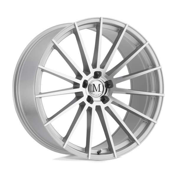 Mandrus STIRLING SILVER W/ MIRROR CUT FACE Wheels for 2013-2018 AUDI A8 Quattro [] - 18X8.5 25 MM - 18"  - (2018 2017 2016 2015 2014 2013)