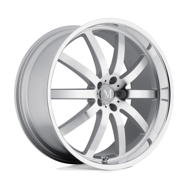 Mandrus WILHELM SILVER W/ MIRROR CUT FACE & LIP Wheels for 2022-2023 AUDI S3 [] - 19X8.5 43 MM - 19"  - (2023 2022)