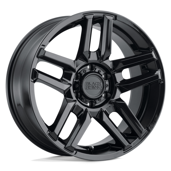 Black Rhino MESA GLOSS BLACK Wheels for 2007-2021 FORD EXPEDITION [] - 17X8.5 0 MM - 17"  - (2021 2020 2019 2018 2017 2016 2015 2014 2013 2012 2011 2010 2009 2008 2007)