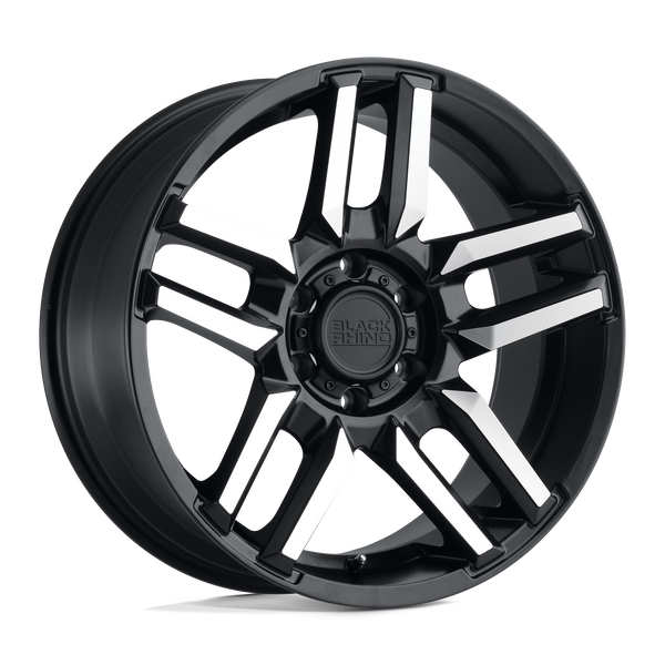 Black Rhino MESA MATTE BLACK W/ MACHINED FACE Wheels for 2021-2022 FORD BRONCO [] - 18X9 12 MM - 18"  - (2022 2021)