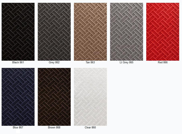 Lloyd Mats Northridge All Weather 1 Piece 2nd Row Mat for 1991-1997 Toyota Previa [|2nd Row Buckets|Fixed Captains|] - (1997 1996 1995 1994 1993 1992 1991)