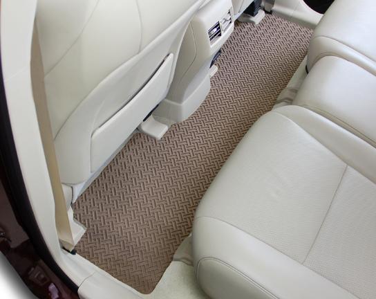 Lloyd Mats Northridge All Weather 1 Piece 2nd Row Mat for 2009-2011 Buick Enclave [2nd Row Captains|With Optional Console|Full Coverage Seat Cannot Slide] - (2011 2010 2009)