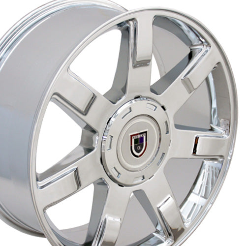 OE Wheels CA80 Chrome Wheels for 2019-2022 RAM 1500 [] - 24x10 31 mm - 24"  - (2022 2021 2020 2019)