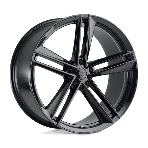 OHM LIGHTNING GLOSS BLACK Wheels for 2019-2023 ACURA RDX [] - 20X9 30 mm - 20"  - (2023 2022 2021 2020 2019)