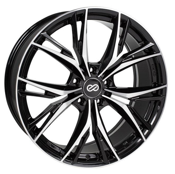 Enkei ONX Gloss Black with Machined Face Wheels for 2007-2010 KIA RONDO - 17x7.5 45 mm - 17" - (2010 2009 2008 2007)