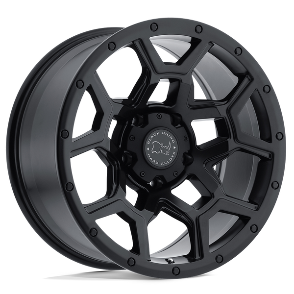 Black Rhino OVERLAND MATTE BLACK Wheels for 2019-2023 ACURA RDX [] - 18X8 35 mm - 18"  - (2023 2022 2021 2020 2019)