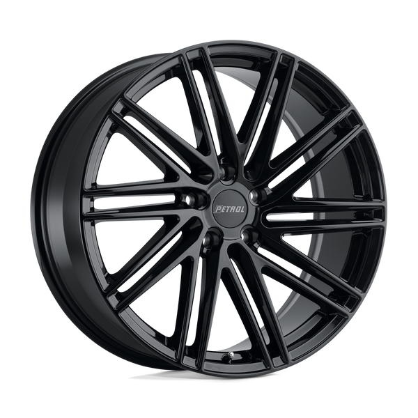 Petrol P1C GLOSS BLACK Wheels for 2014-2020 ACURA RLX [] - 17X8 35 mm - 17"  - (2020 2019 2018 2017 2016 2015 2014)