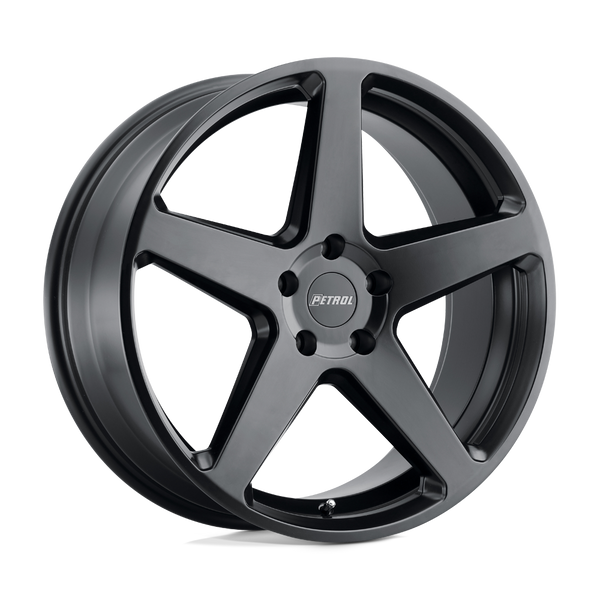 Petrol P2C SEMI GLOSS BLACK Wheels for 2017-2022 ACURA ILX [] - 18X8 40 mm - 18"  - (2022 2021 2020 2019 2018 2017)