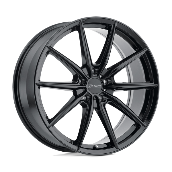 Petrol P4B GLOSS BLACK Wheels for 2014-2020 ACURA RLX [] - 18X8 35 mm - 18"  - (2020 2019 2018 2017 2016 2015 2014)