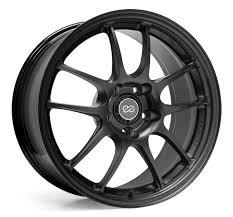 Enkei PF01 Matte Black Wheels for 2011-2014 ACURA TSX SPORT WAGON - 18x8 40 mm - 18" - (2014 2013 2012 2011)