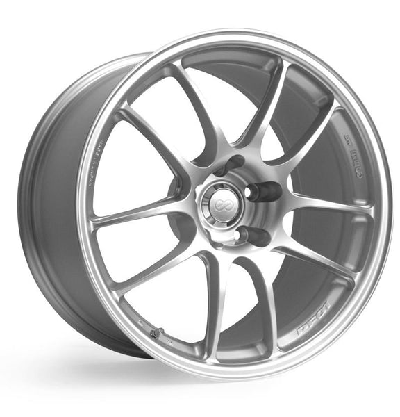 Enkei PF01 Silver Wheels for 2007-2012 ACURA RDX - 18x8 45 mm - 18" - (2012 2011 2010 2009 2008 2007)