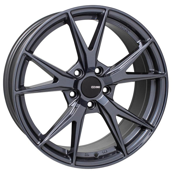 Enkei Phoenix Blue Gun Metal Wheels for 2010-2011 MERCURY MILAN - 17x7.5 38 mm - 17" - (2011 2010)