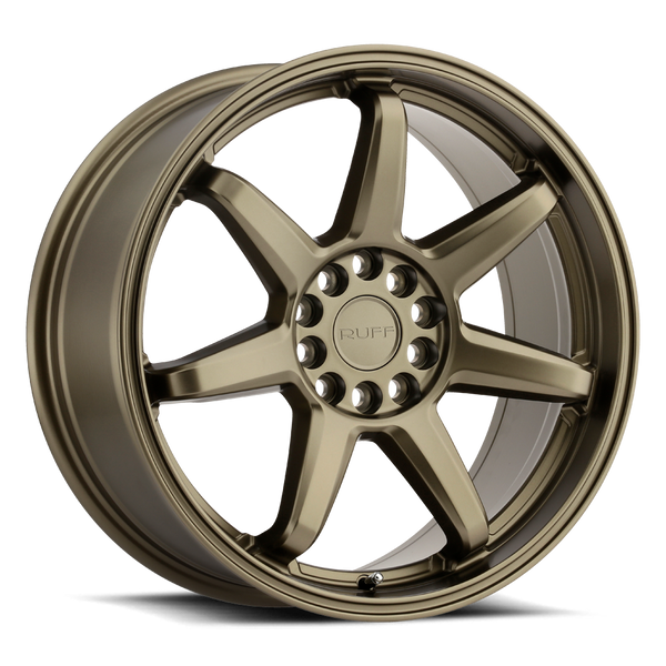 Ruff SHIFT BRONZE Wheels for 2015-2020 ACURA TLX [] - 18X8 38 MM - 18"  - (2020 2019 2018 2017 2016 2015)