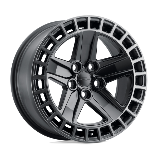 RedBourne ALSTON MATTE BLACK W/ MACHINED DARK TINT LIP Wheels for 2017-2020 ACURA MDX [] - 18X8.5 25 mm - 18"  - (2020 2019 2018 2017)
