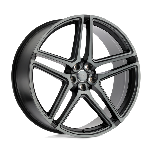 RedBourne CROWN MATTE BLACK W/ MACHINED FACE & MILLED SPOKE Wheels for 2010-2022 LAND ROVER RANGE ROVER SPORT [] - 24X10 35 MM - 24"  - (2022 2021 2020 2019 2018 2017 2016 2015 2014 2013 2012 2011 2010)