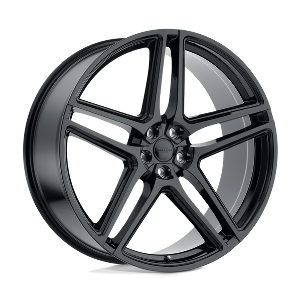 RedBourne CROWN GLOSS BLACK Wheels for 2014-2022 LAND ROVER RANGE ROVER BASE [] - 22X10 35 MM - 22"  - (2022 2021 2020 2019 2018 2017 2016 2015 2014)