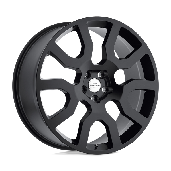 RedBourne HERCULES MATTE BLACK Wheels for 2010-2022 LAND ROVER RANGE ROVER SPORT [] - 20X9.5 32 MM - 20"  - (2022 2021 2020 2019 2018 2017 2016 2015 2014 2013 2012 2011 2010)